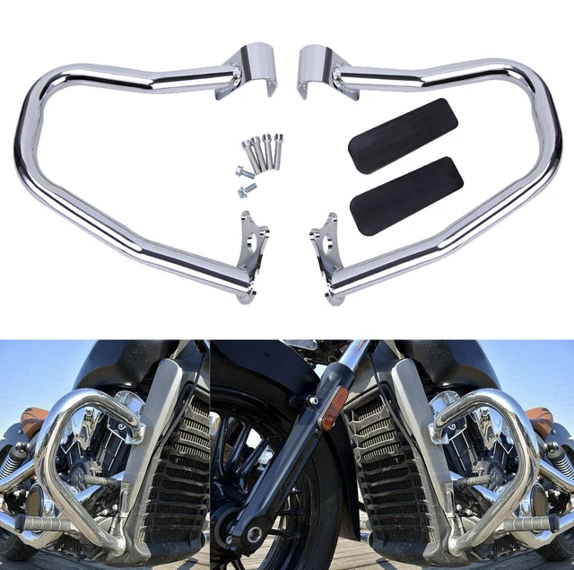 CHROME HIGHWAY ENGINE Guard Crash Bar For Indian Scout 20152023 Sixty