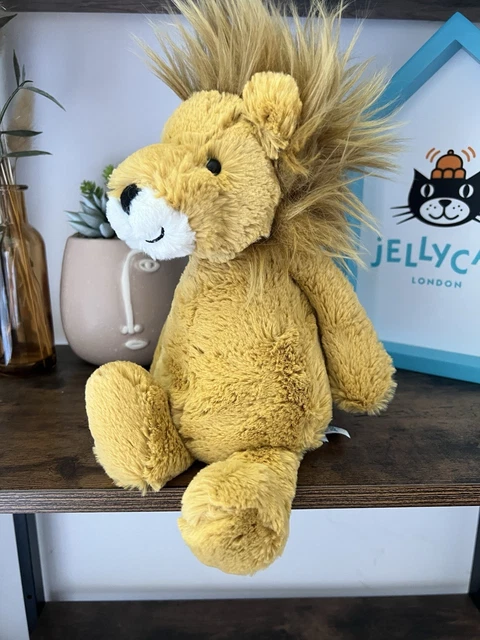 JELLYCAT ORIGINAL BASHFUL Lion - Medium - £26.72 - PicClick UK