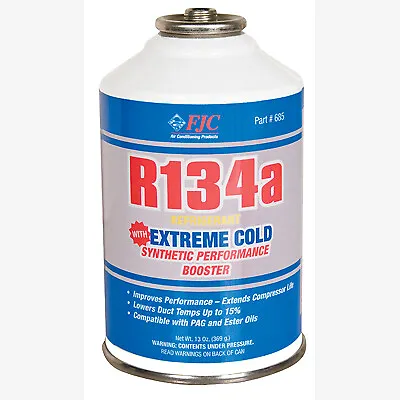 FJC 685 R134a and Extreme Cold Synthetic Performance Booster. 13 oz