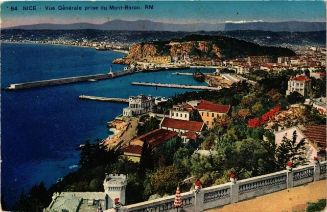 CPA NICE - General View of Mont-Boron (203327)