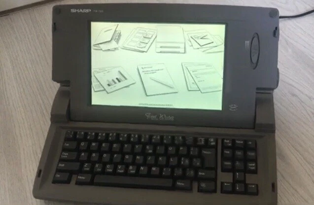 SHARP FW 750 Font Writer Word Processor Printer Vintage Working EUR 34 ...