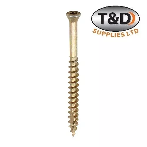 3.5 x 45 TIMCO C2 TONGUE & GROOVE FLOORING WOOD SCREWS FLOOR BOARDS TORX BOX 350 2