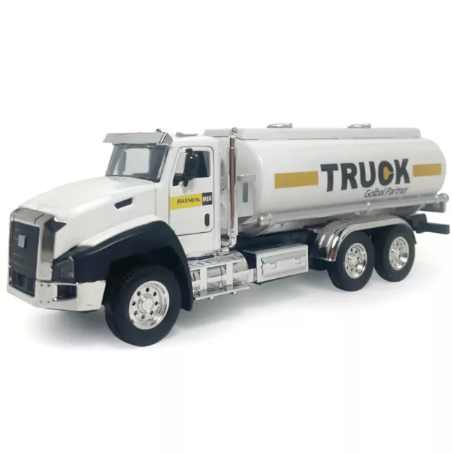 1/50 Replica Pull Back Engineering Truck Model Car Toy Vihicle Diecast Kids Gift