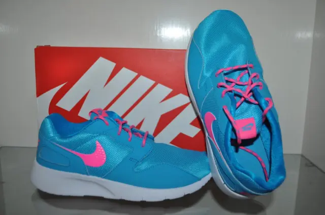 Nike Girls Kaishi (GS) Running Shoes 705492 400 Blue Lagoon/Pink NIB