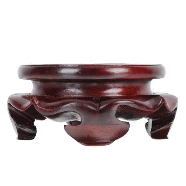 Hohl Holz Blumentopf Display Base Craft Vase Halter Blumentopf Lagerhalter