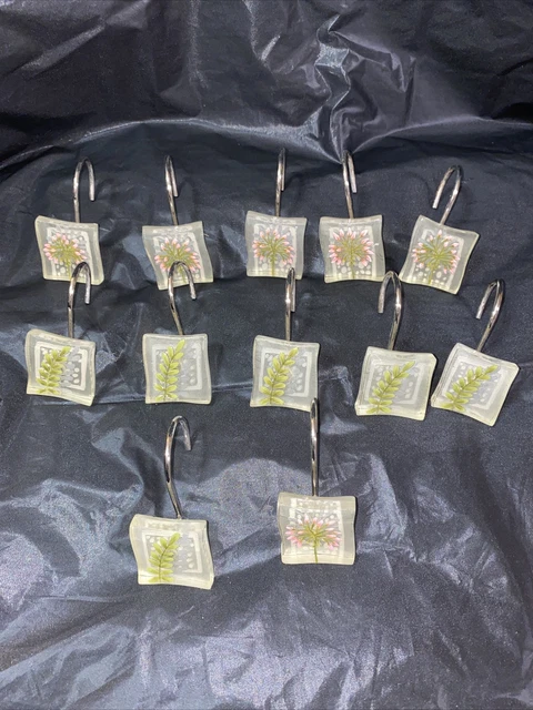 Palettease Gothic Shower Curtain Hooks, Set Of 12 | Silver Spider & Death Moth Designs, Metal Alloy - View #11