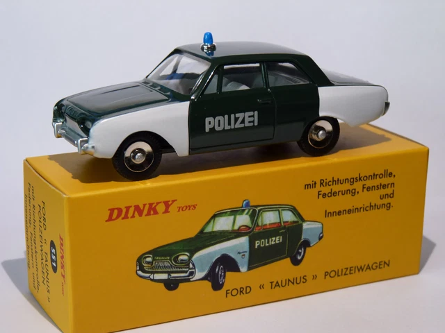 DINKY TOYS ATLAS 551 Ford Taunus Polizei EUR 15,00 - FR DINKY TOYS ATLAS 551 Ford Taunus Polizei EUR 15,00 - FR