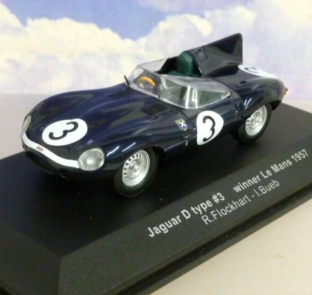 1955 JAGUAR D type Le Mans #10 3rd place [LMC037] - Cdn $35.00