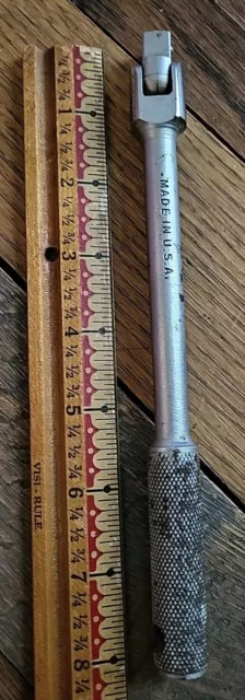 SK WAYNE 45153 3/8" Drive Breaker Bar With Swivel Head VTG USA HAND TOOL SK WAYNE 45153 3/8" Drive Breaker Bar With Swivel Head VTG USA HAND TOOL