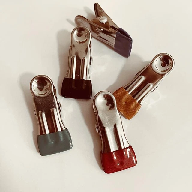 Edelstahl Nähclips für Handwerk 5 STCK. Zum Selbermachen Handarbeit Leder Werkzeug