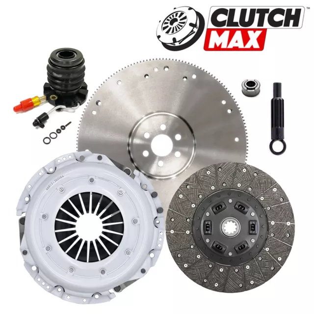 OEM HD 11" CLUTCH KIT+FLYWHEEL+SLAVE fits 93-97 FORD F150-F350 4.9L 6cyl 5-speed