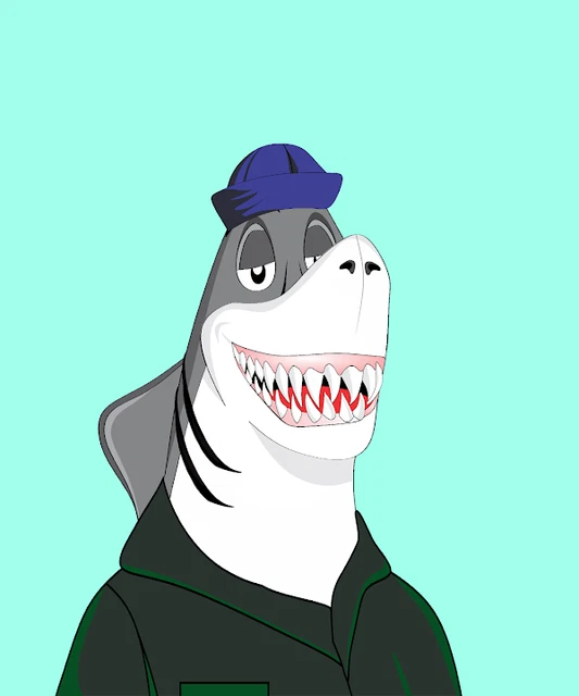 Laughing Shark # 1074 - Limited Edition,  Only 1,111 available! RARE!
