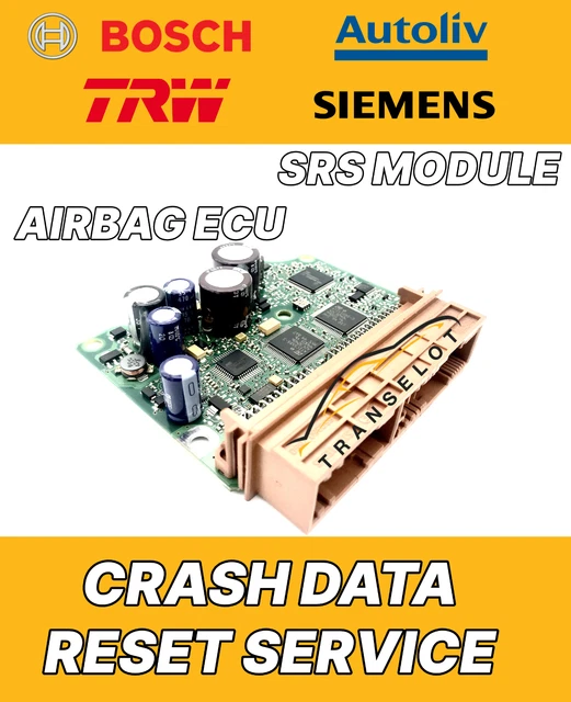 FOR FORD TRANSIT Jk2T14B321Ca Airbag Ecu Srs Module Crash Data Reset