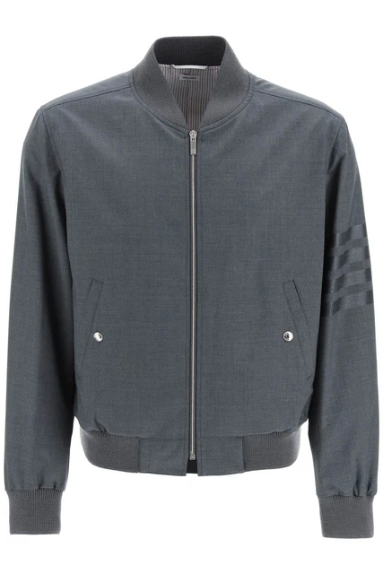 Thom browne 4-bar light wool blouson jacket MONCLER 2 Men