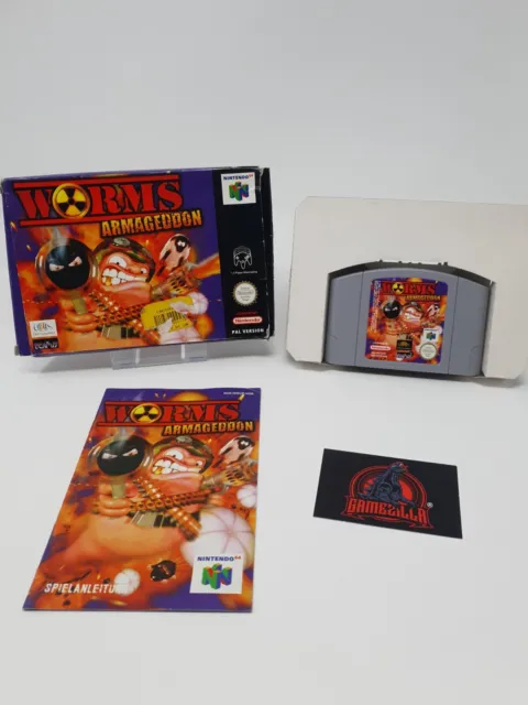 Worms Armageddon - N64 Nintendo 64 Spiel - BLITZVERSAND