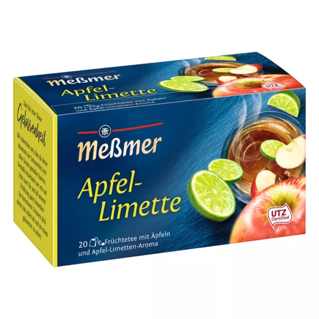 Meßmer Pomme Citron Vert Früchtetee Aromatisées Pomme Limettes