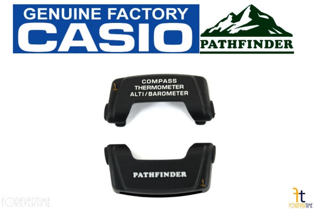 thumbnail image 2 of Casio Pathfinder PAG-240 Black Rubber Band End Piece Cover For PRG-130 PAW-1500 2 of 6
