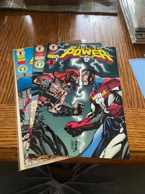 Will to Power issues 6,8,9 (Dark Horse 1994) 3 complete issues