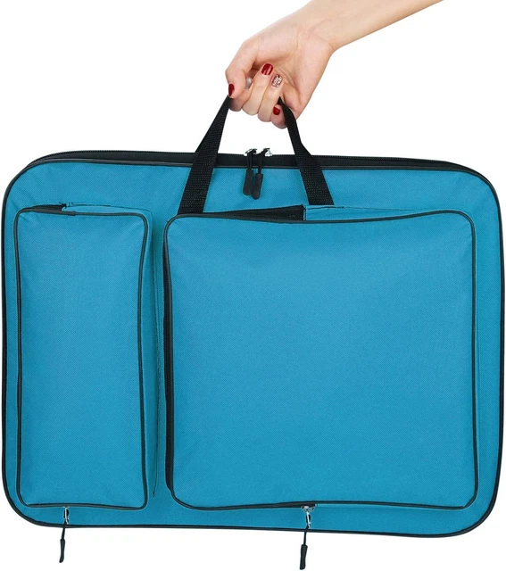 A3 Art Portfolio Estuche Portátil Tablero de Dibujo Bolso de Transporte Arte Impermeable