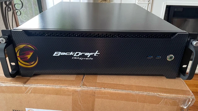 Click Effects BackDraft File Storage Empty Chassis With Power Supply (2x 500w)