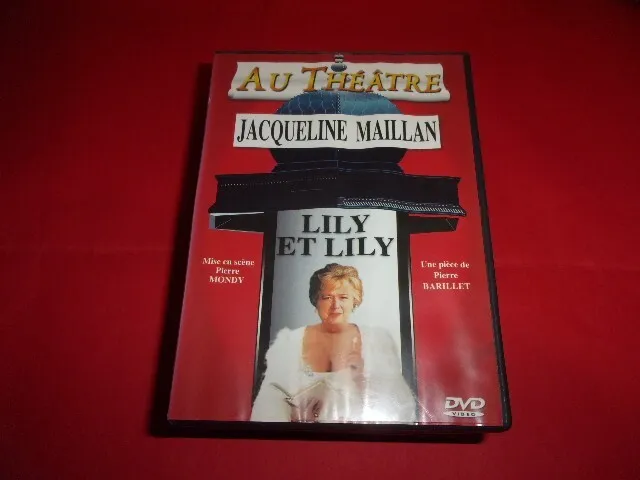DVD,piéce de théatre,"LILY ET LILY",jacqueline maillan,etc,(n467)