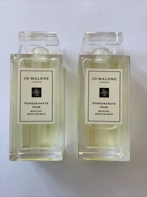 2X Jo Malone pomegranate noir bath oil 1 fl. oz. new