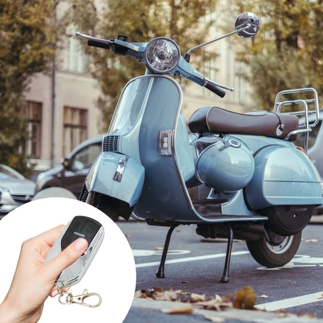 moto Dispositif d'alarme de moto Kit d'alarme sans fil Sécurité anti-vol 4