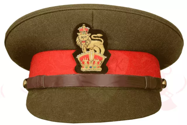 British Officer’s General Staff Service Hat, Military Peak Cap