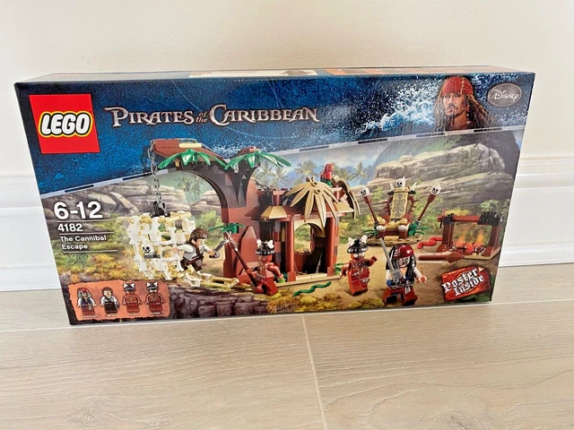 LEGO PIRATES OF the Caribbean 4182 The Cannibal Escape 2011 new sealed ...