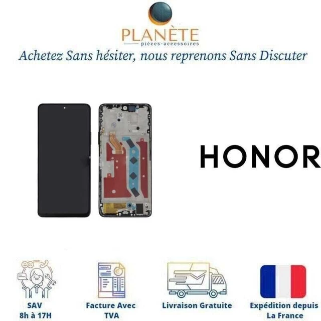 Bloc Écran Complet Avec Châssis Et Batterie Original Honor Magic 5 Lite 0235aemy Titanium Silver