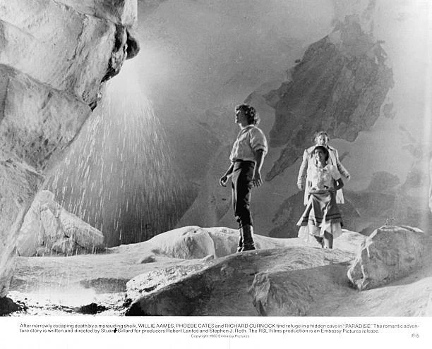 PHOEBE CATES IN a scene from the film Paradise 1982 TV Movie OLD PHOTO