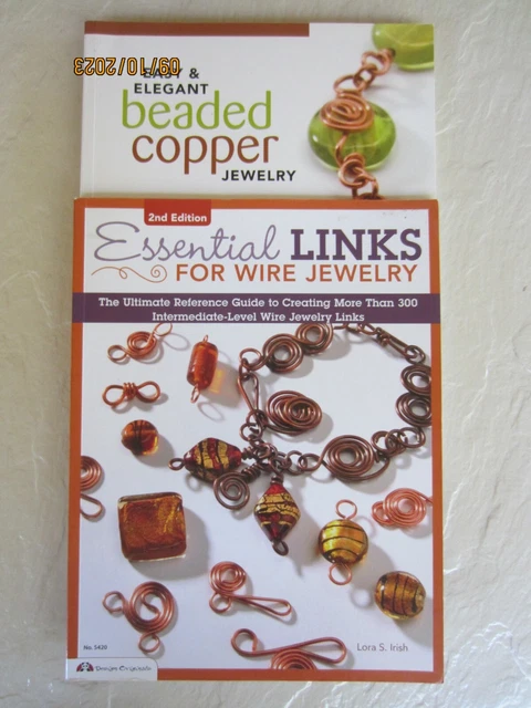 ALAMBRE DE ENLACES ESENCIALES Joyería Lora S. Irlandés Fácil Elegante Cuentas COBRE Joyería