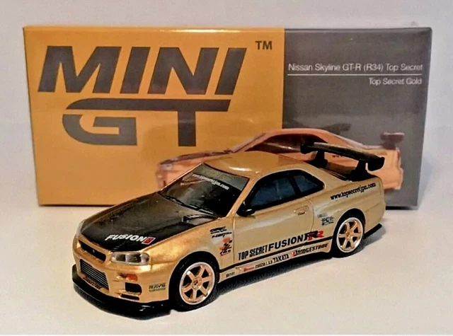 Mini Gt Skyline Gt R R34 1/64 MINI GT Skyline GT-R R34