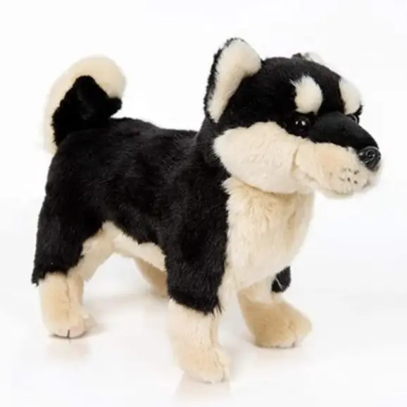Standing Shiba Inu dog Plush animal Doll Stuffed Toys Little Buddy Kids Gifts