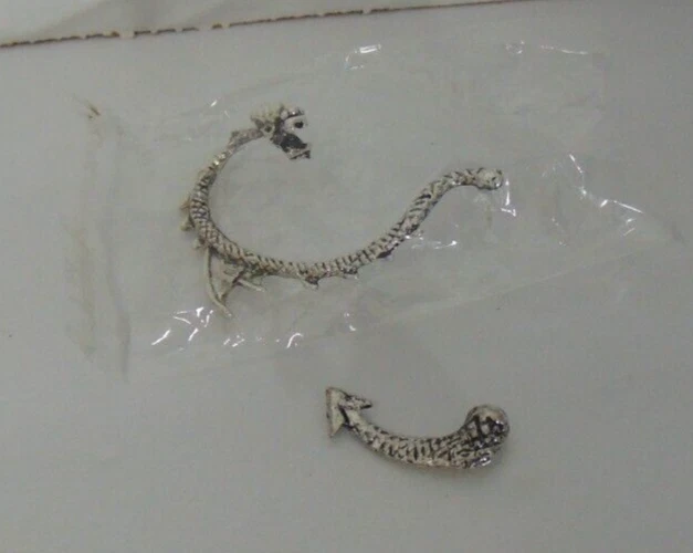Dragon Snake Bending Ear Hoop Stud - Vintage Punk Nordic Clip-On Earring