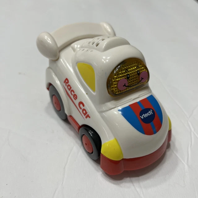 Vtech Red Racing Car VTECH GO SMART Wheels Talking Vehicle Rob The Race Car White and Red ...