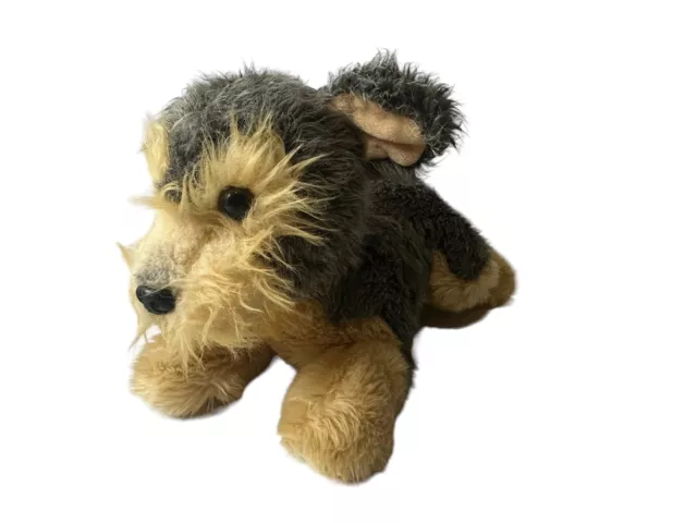 Aurora Plush Yorky Yorkshire Terrier Dog Flopsie 12 Inch Stuffed Animal Pellets