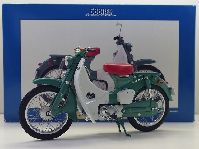 HONDA SUPER CUB C100 Green 19581:10 EBBRO NEW £75.00 - PicClick UK