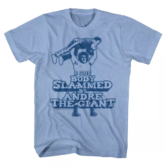 Andre Il Gigante I Got Sbattuto Da Andre Wwe Wrestling Legend Uomo T Shirt