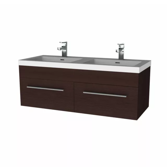 Madrid Set de Lavabo 120 CM Moka