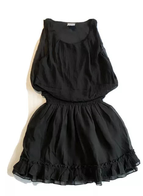 Disney D Signed Black Sleeveless Dress Girls Size Medium