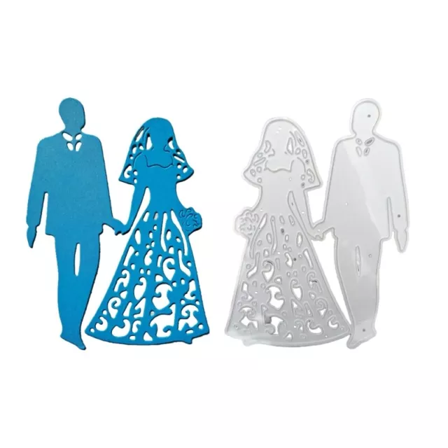 Wedding Themed Embossing Die Cuts Wedding Couple Embossing Cutting Dies 2