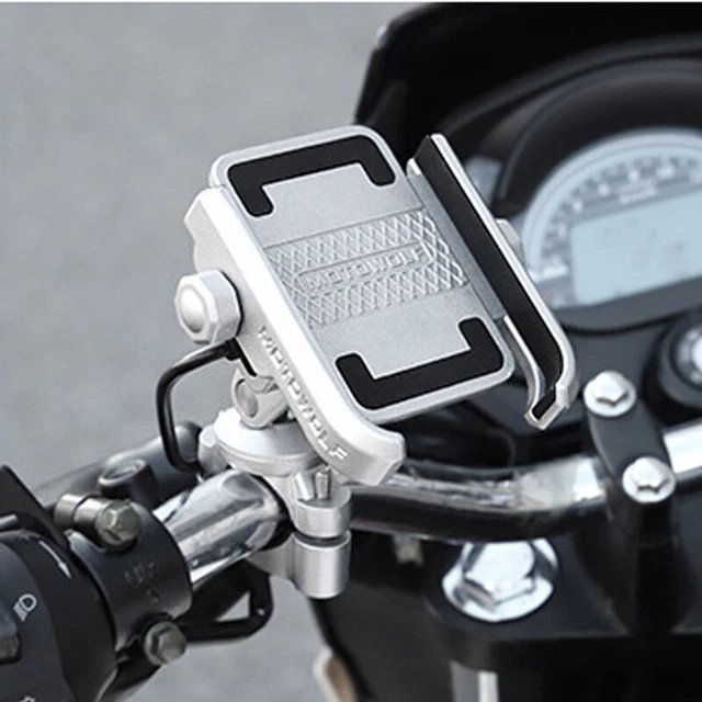 1X Bicycle Motorcycle MTB Bike Handlebar Silicone Mount Holder for Cell Phone US