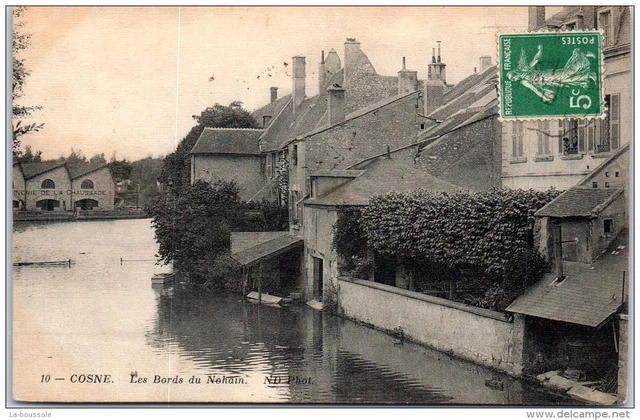 58 COSNE - Les bords du Nohain