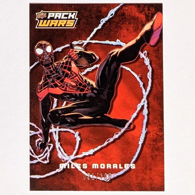 2019 UD Marvel Annual PACK WARS Achievement MILES MORALES /100 ePack EXCLUSIVE