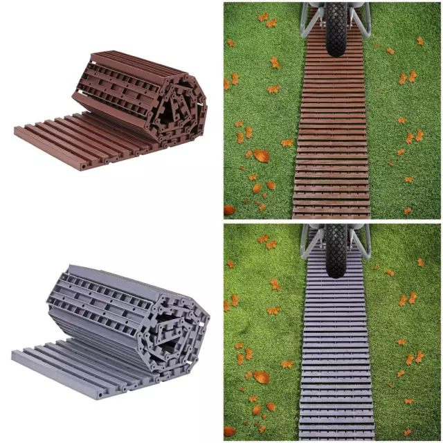 Non Slip Plastic Garden Roll Out Pathway Track Lawn Grass Protector 1.39m Roll