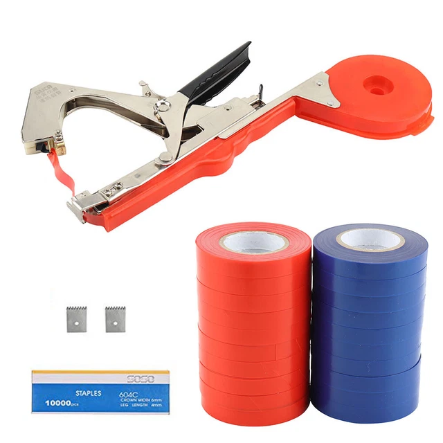 PLANT TAPE TYING Tool Staple Gun Machine Vegetable Tapetool Flower