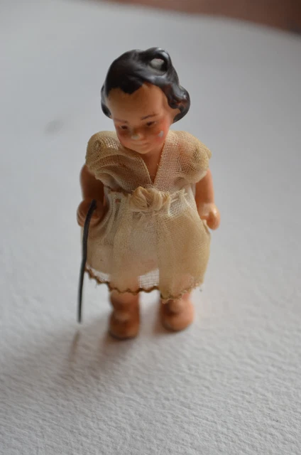 ANCIENNE POUPÉE ALLEMANDE, Bébé Miniature Biscuit, Pot de Chambre Porcelaine EUR 86,00 - FR