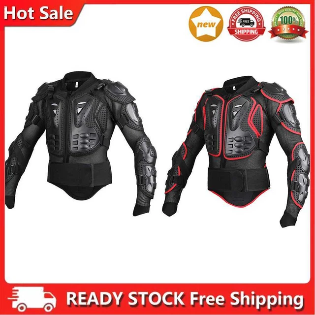 Giacca Protettiva Moto da Uomo Outdoor Manica Lunga Racing Top Taglia Plus S-3XL