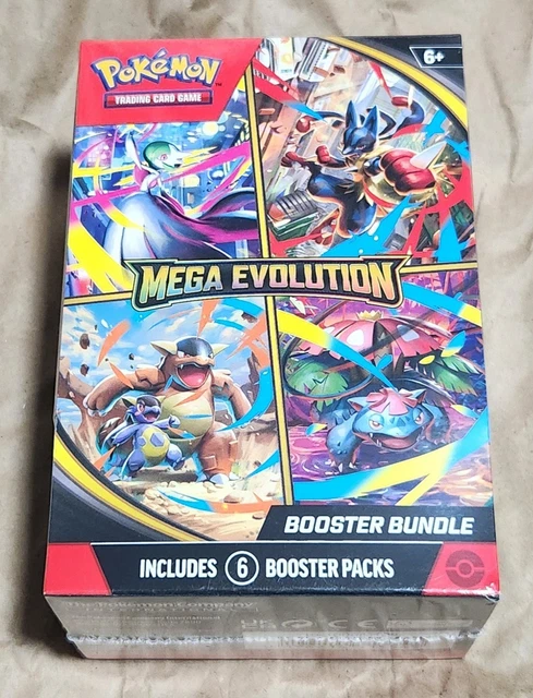POKEMON TCG MEGA Evolution Booster Bundle £31.13 - PicClick UK